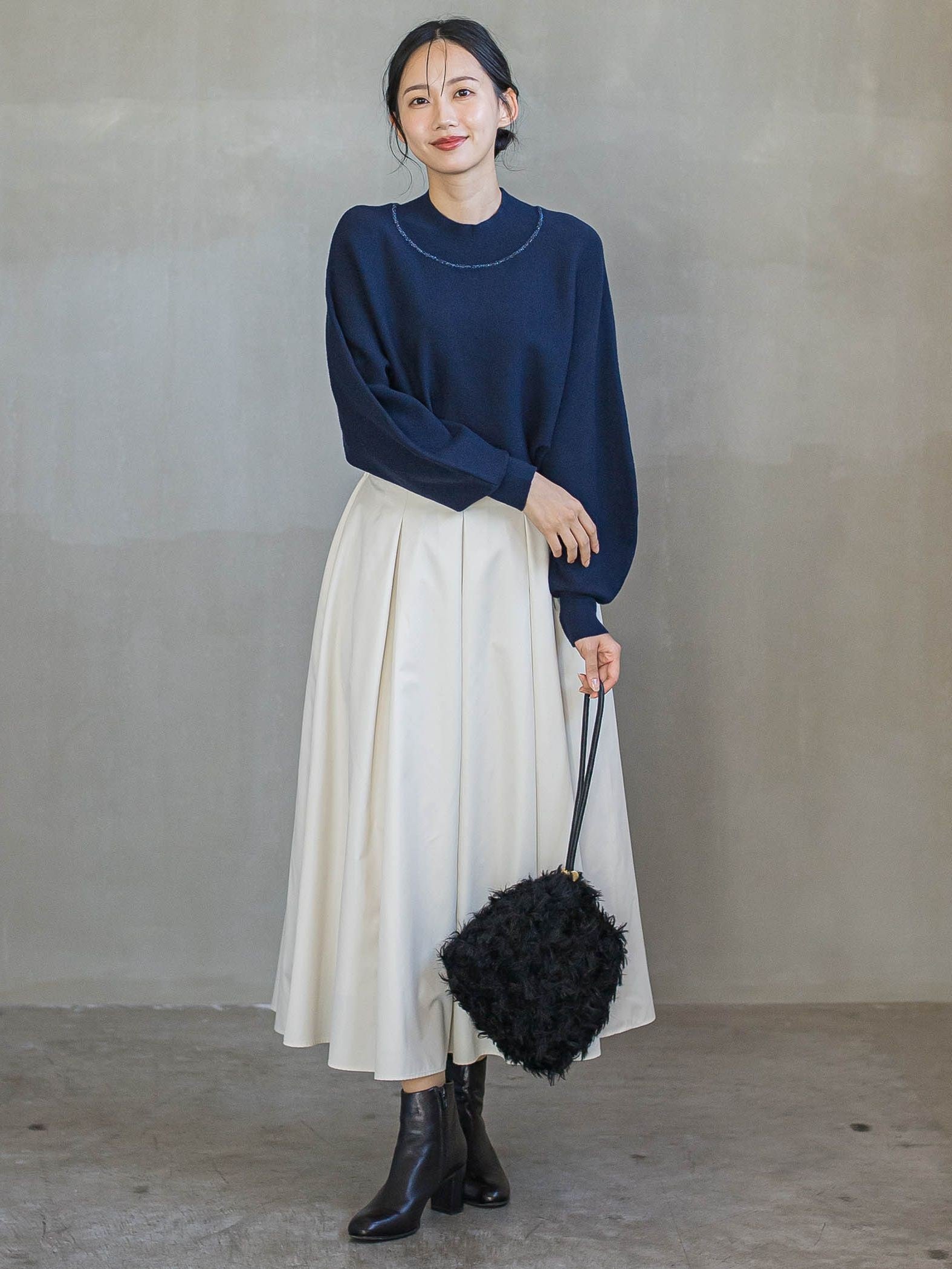 タフタタックスカート≪洗濯機で洗える≫