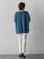 【WEB限定/+5cm丈長め】シェルタリングテーパードパンツ