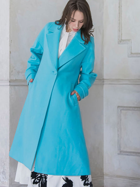 テーラードカラーコート