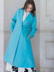 テーラードカラーコート