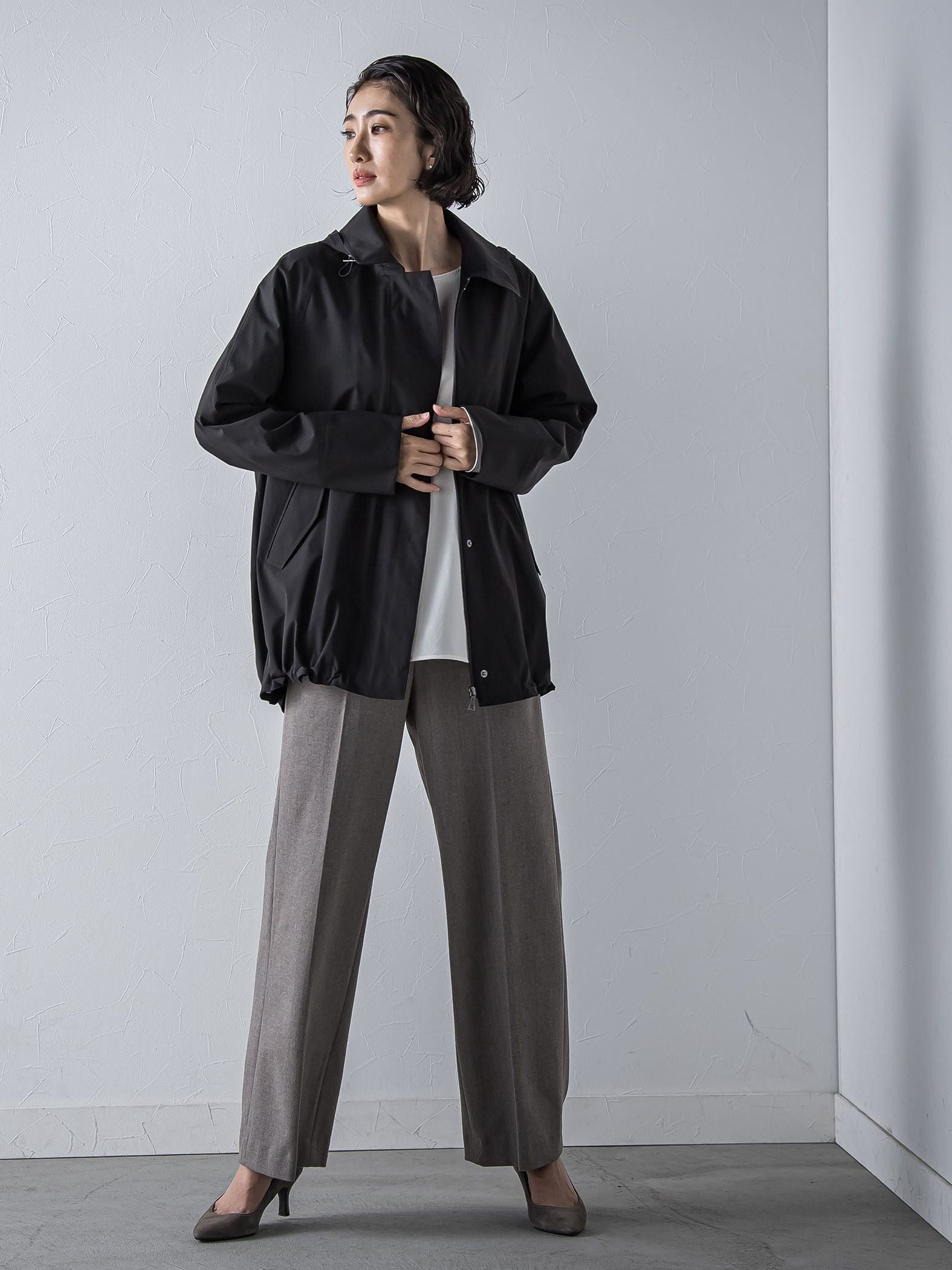 パーテーションダウンステンジャケット≪洗濯機で洗える≫