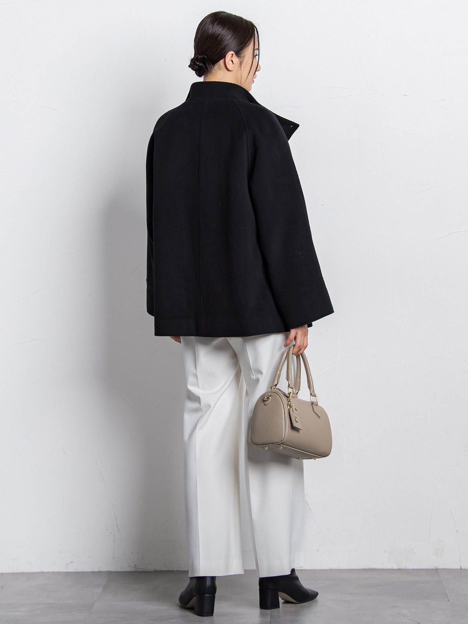 プレミアムウールカシミヤショートコート