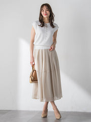 LUCINDA前後2wayパールニット