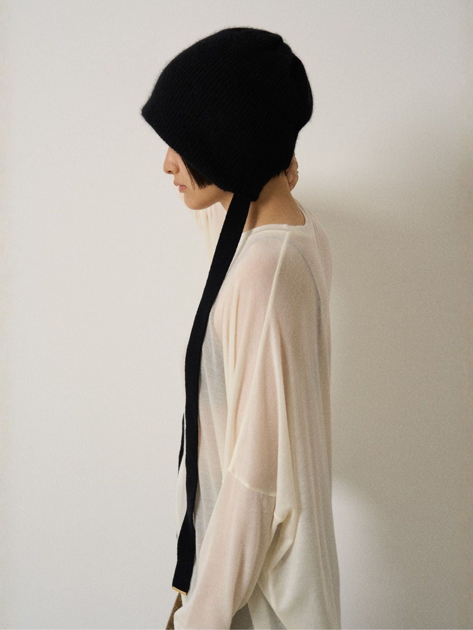airy cashmere tops【日本製】≪手洗い可能≫