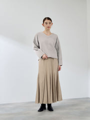 フェレットタッチWフェイスボクシーニット≪手洗い可能≫