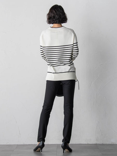 Vネックニット≪手洗い可能≫