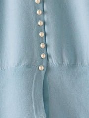 前後2wayパールボタンカーディガン