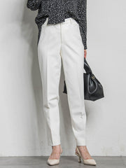 両面起毛テーパードパンツ≪WEB限定13号/洗える/セットアップ対応≫