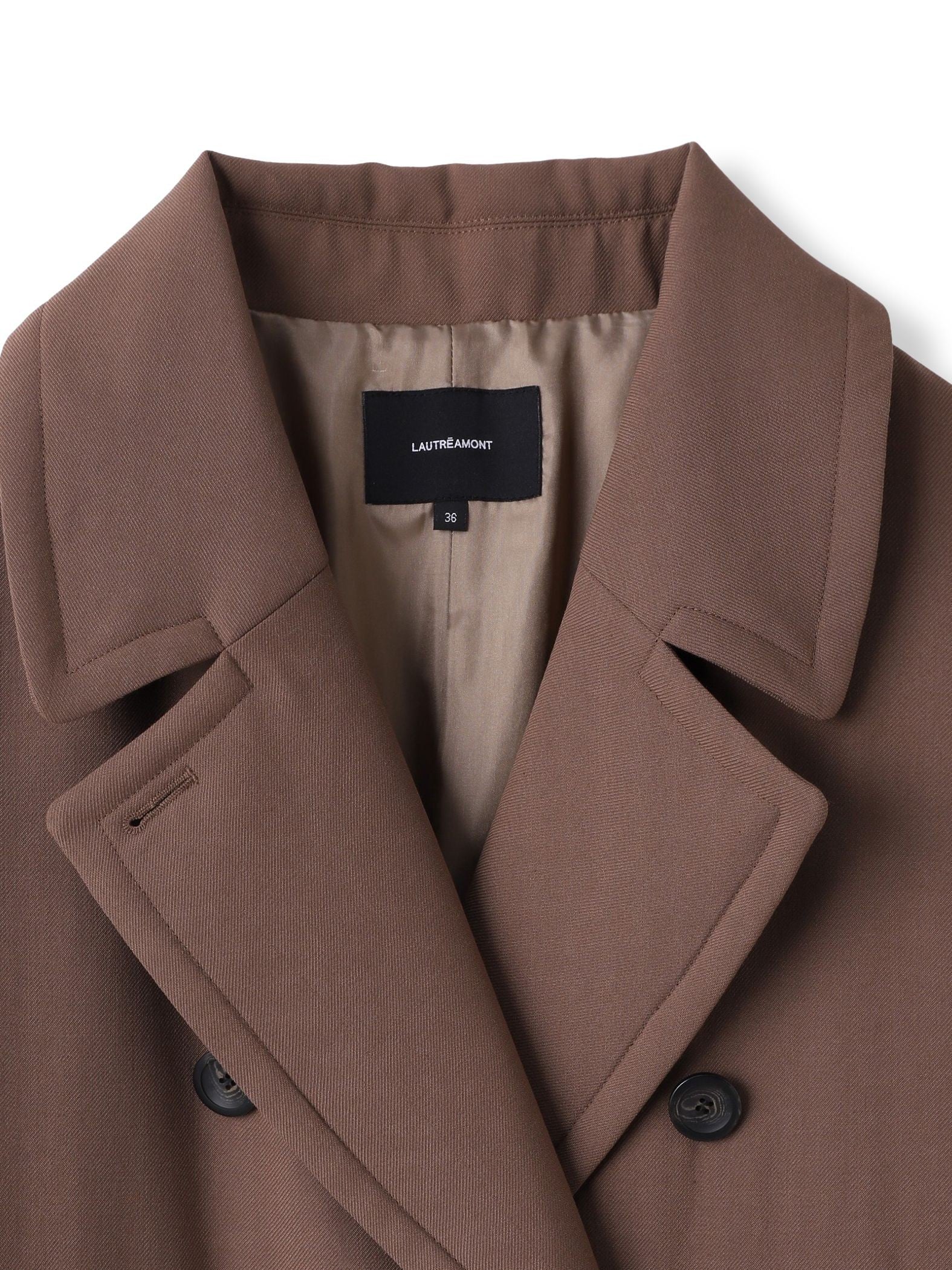 【コラボ商品】エディター東原妙子 × LAUTREAMONT /中綿オーバーコート