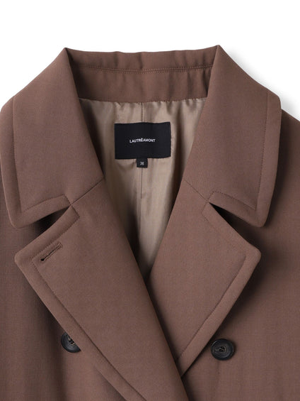 【コラボ商品】エディター東原妙子 × LAUTREAMONT /中綿オーバーコート