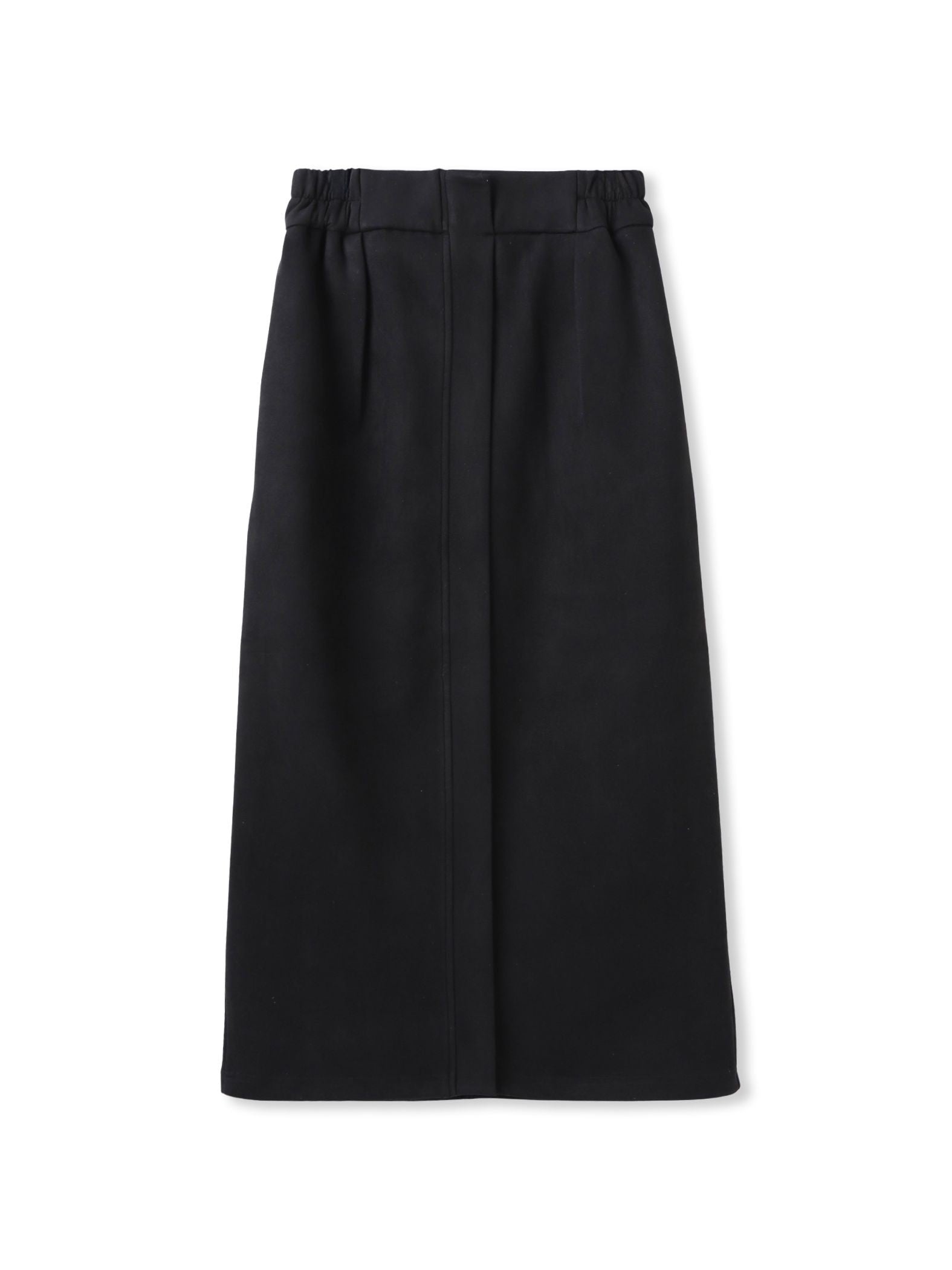 スエードフロント切替えナロースカート≪手洗い可能≫