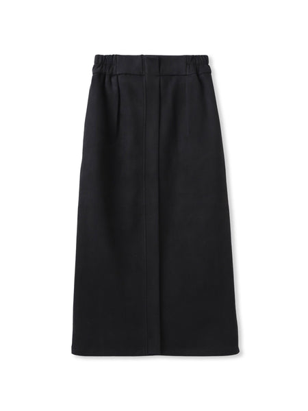 スエードフロント切替えナロースカート≪手洗い可能≫