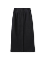 スエードフロント切替えナロースカート≪手洗い可能≫