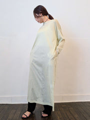 《予約販売》sheer long dress 　【日本製】