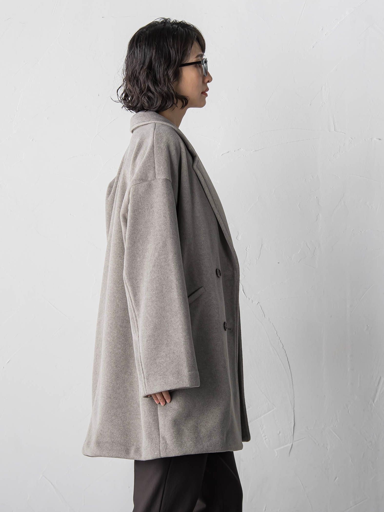 【biyori】ニットビーバーコート