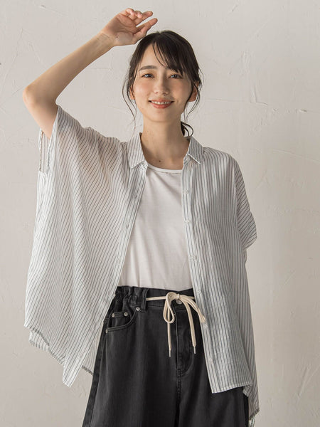 【WEB限定カラーあり】ドルマンブラウス+タンクSET