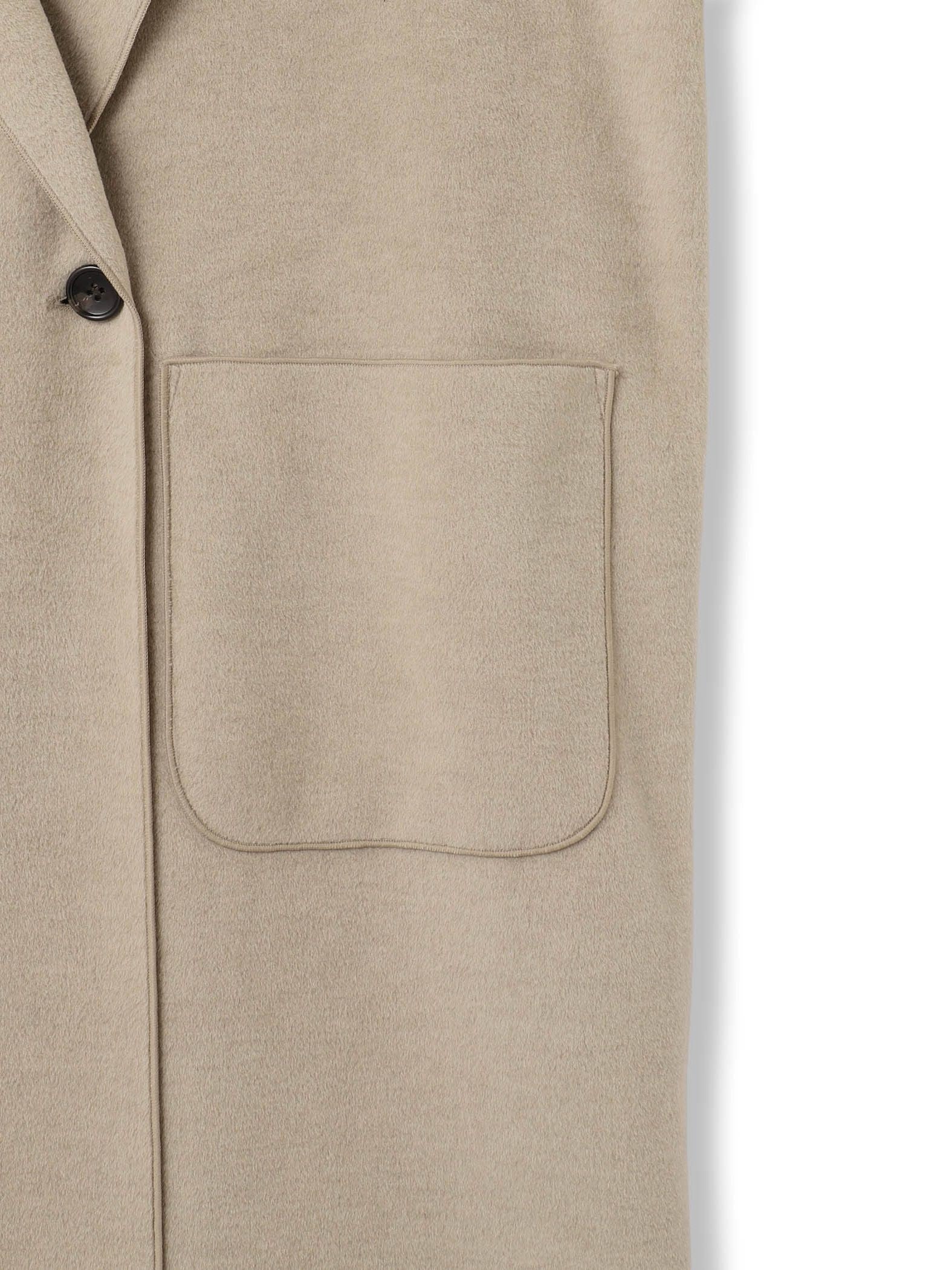 ブランケットメルトンガウンコート