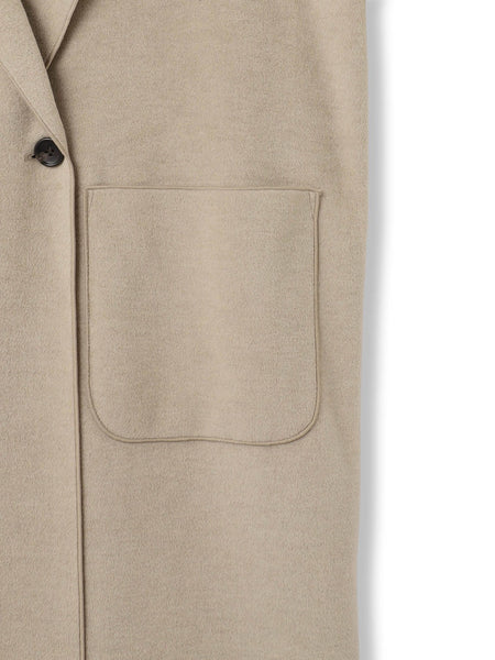 ブランケットメルトンガウンコート