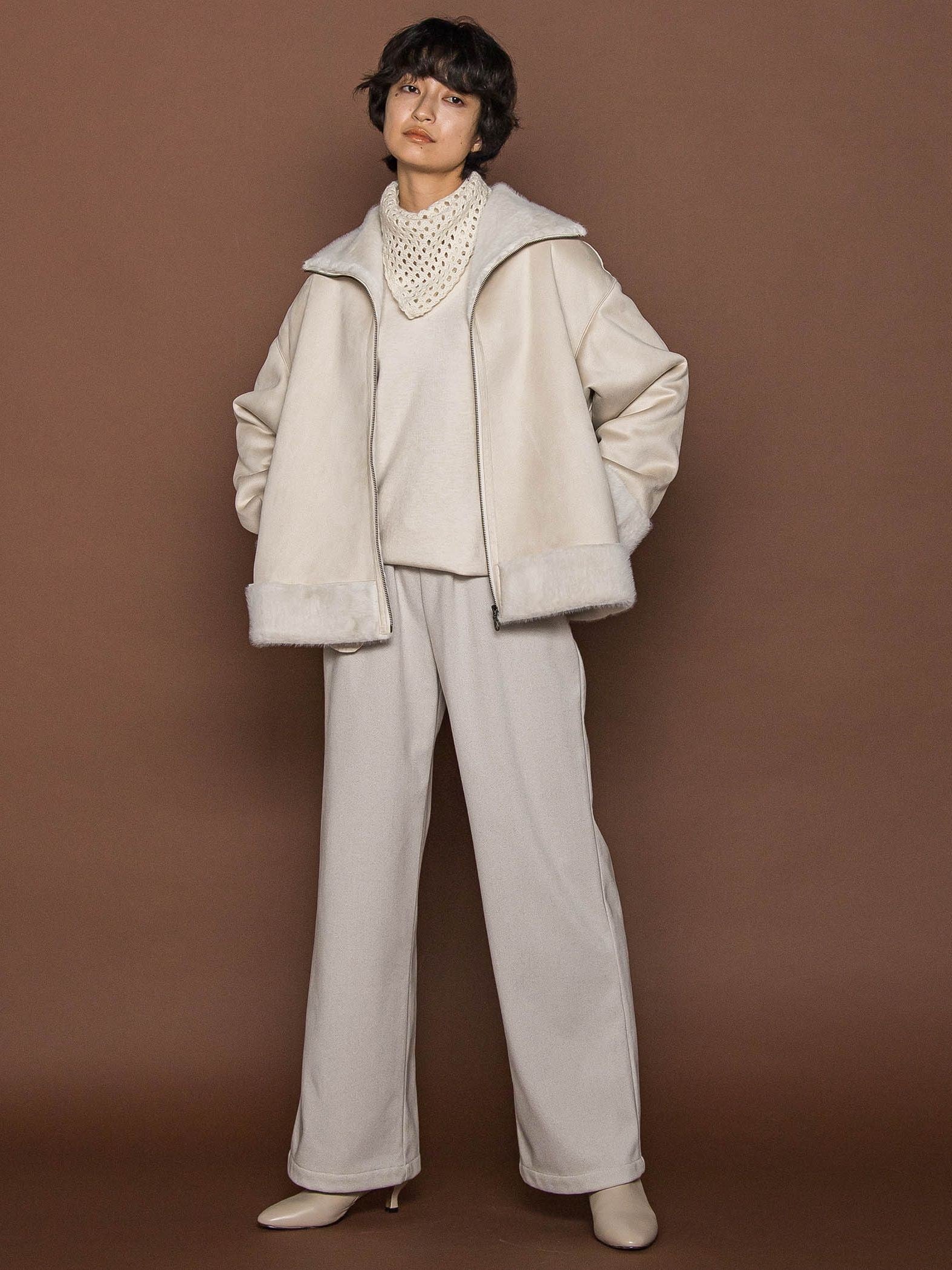 【楽・美・軽】イージーワイドパンツ≪手洗い可能≫