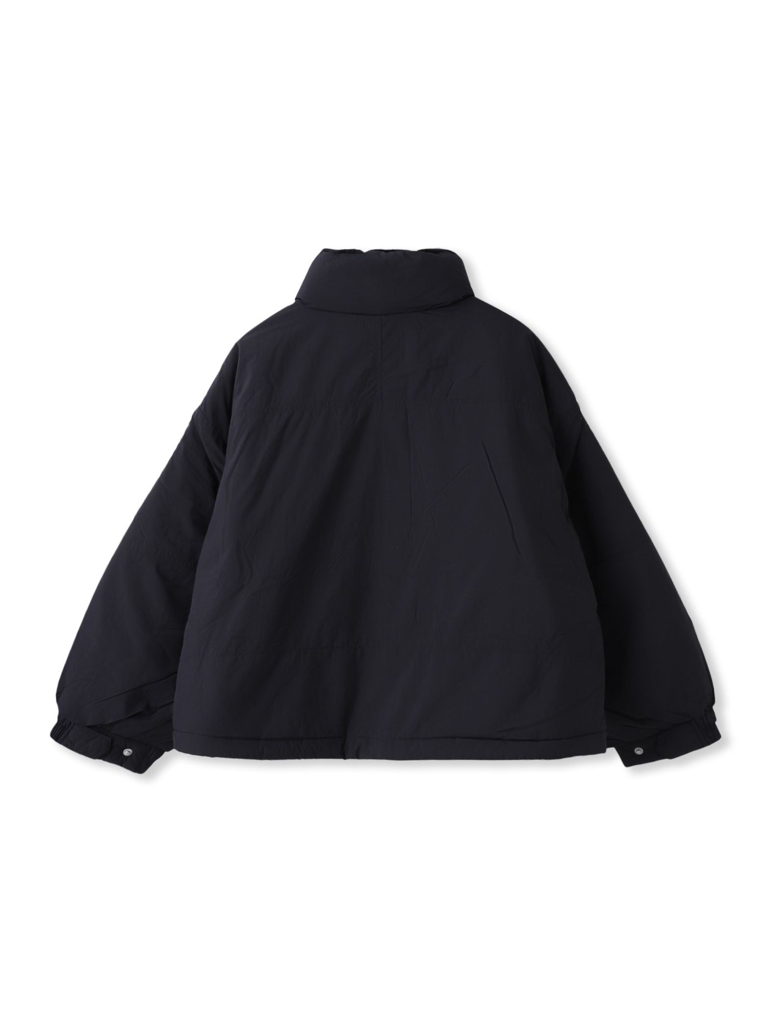 【WEB限定】中綿ボリュームショートブルゾン≪手洗い可能≫