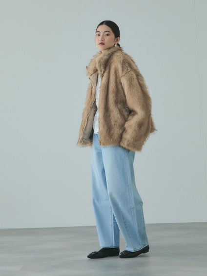 フェイクファージャケット