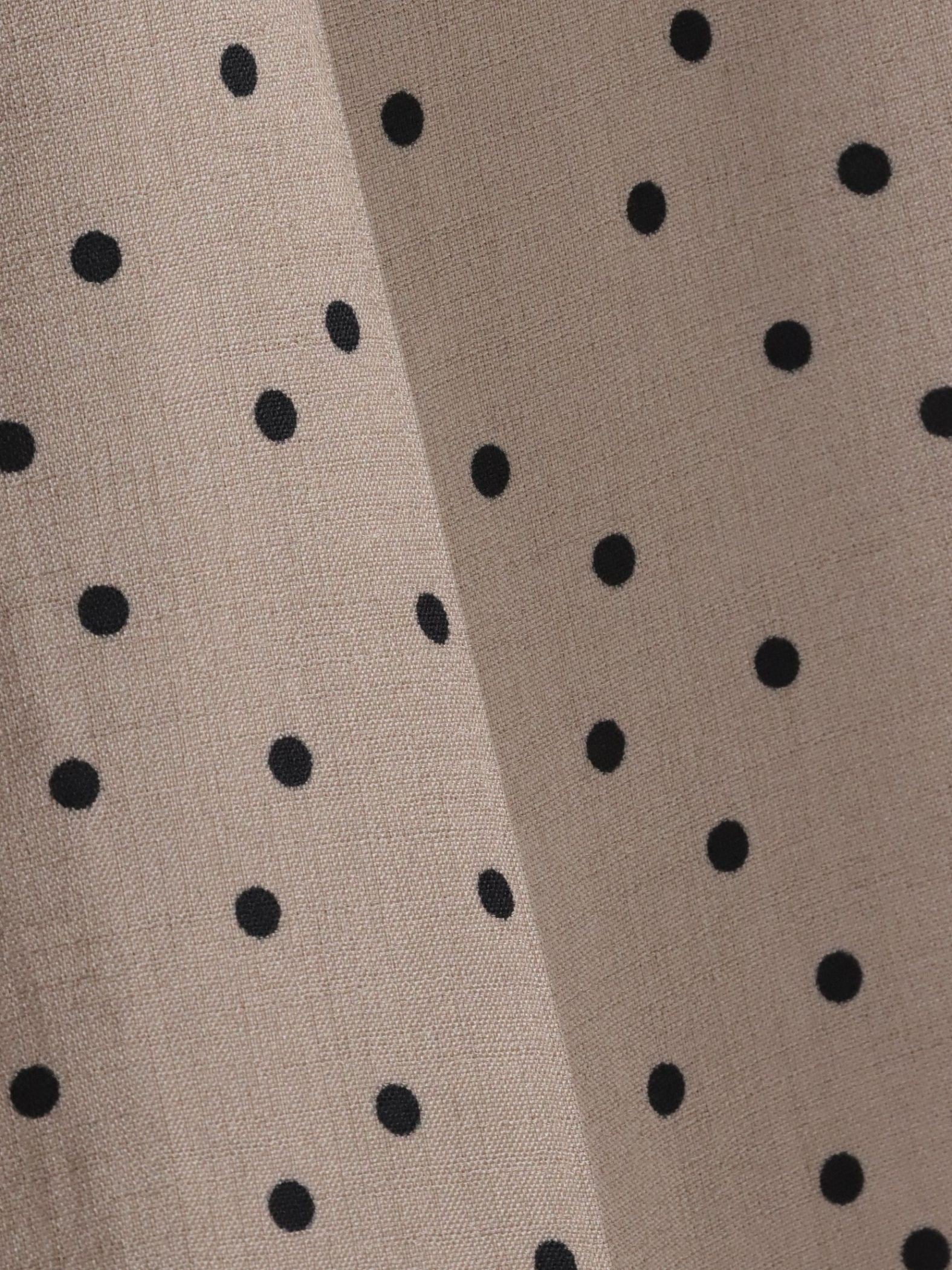 リネンライクスラブドットパンツ