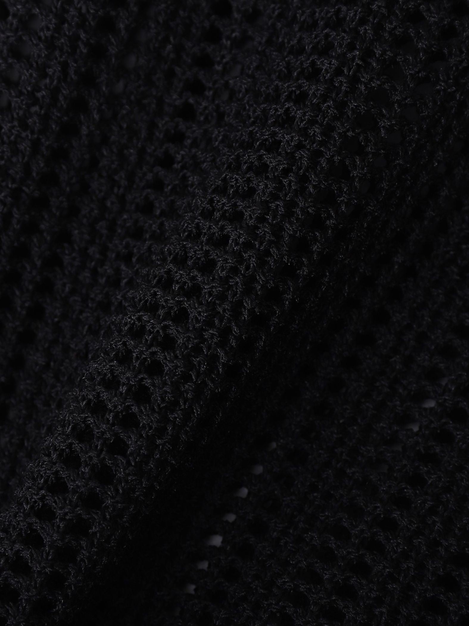 レース柄ニット