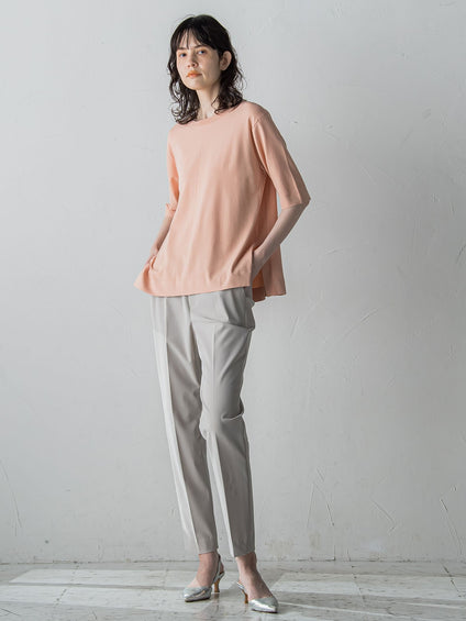 【新色追加/追加生産分入荷】VIS Tシャツニットプルオーバー≪手洗い可能≫