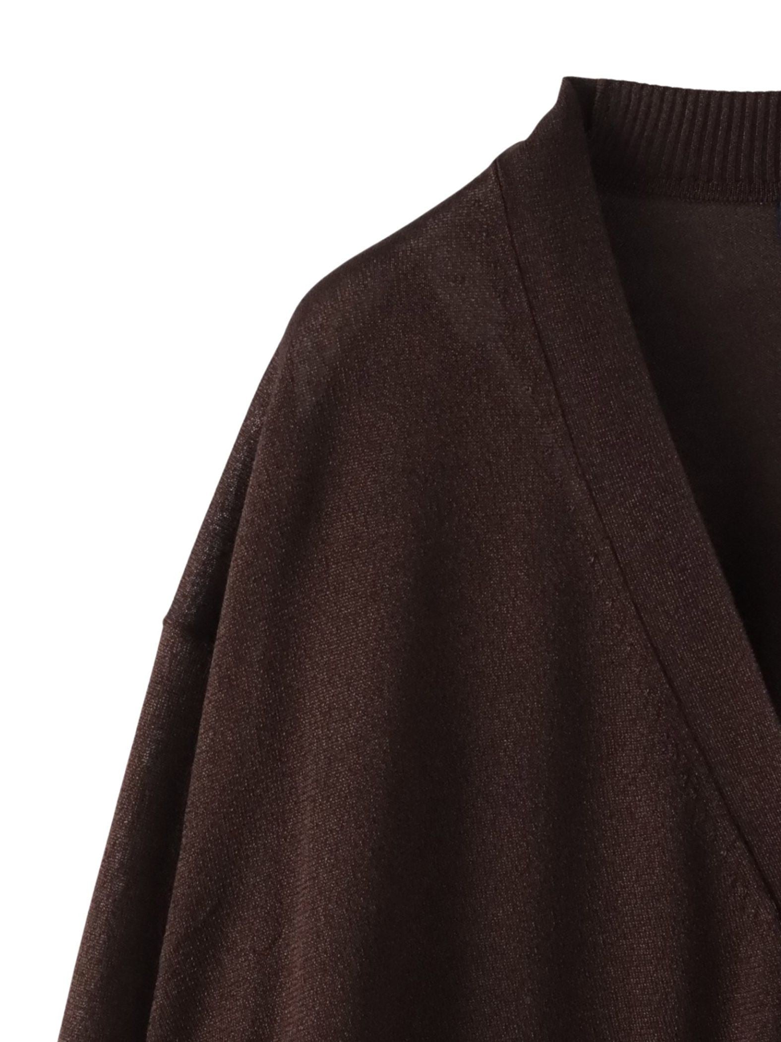 【極】SARIニットカーディガン≪手洗い可能≫