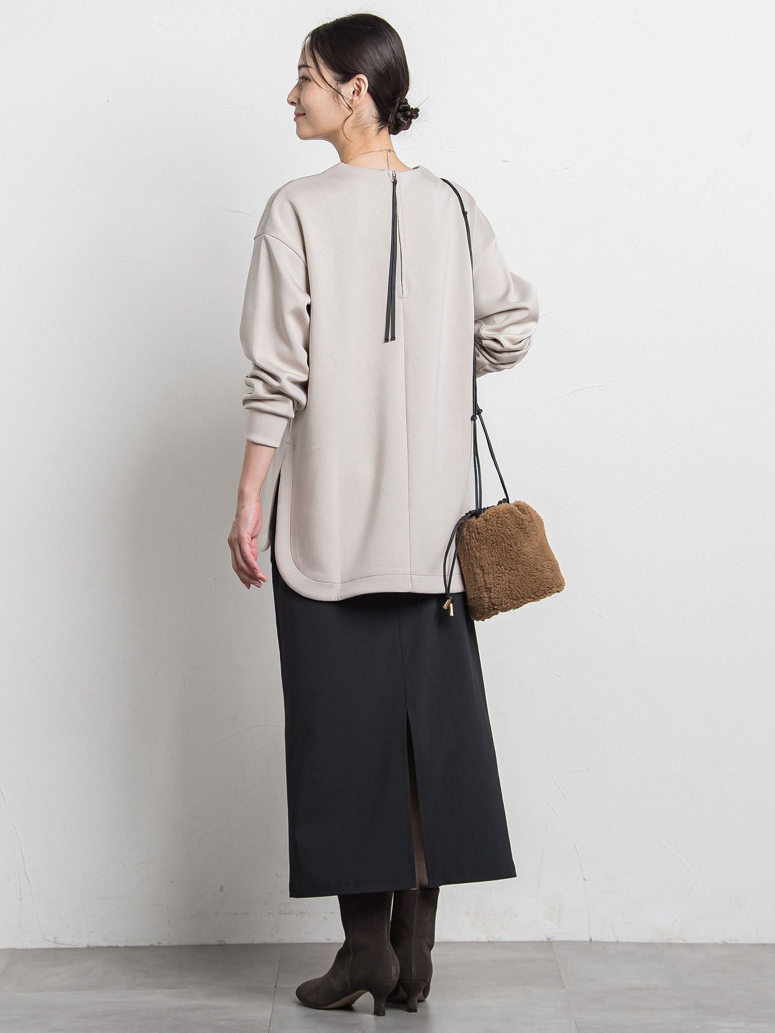 【WEB限定】ふんわリッチプルオーバー≪手洗い可能≫