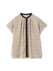 【WEB限定】プリントアムンゼンブラウス≪洗濯機で洗える/透けにくい≫