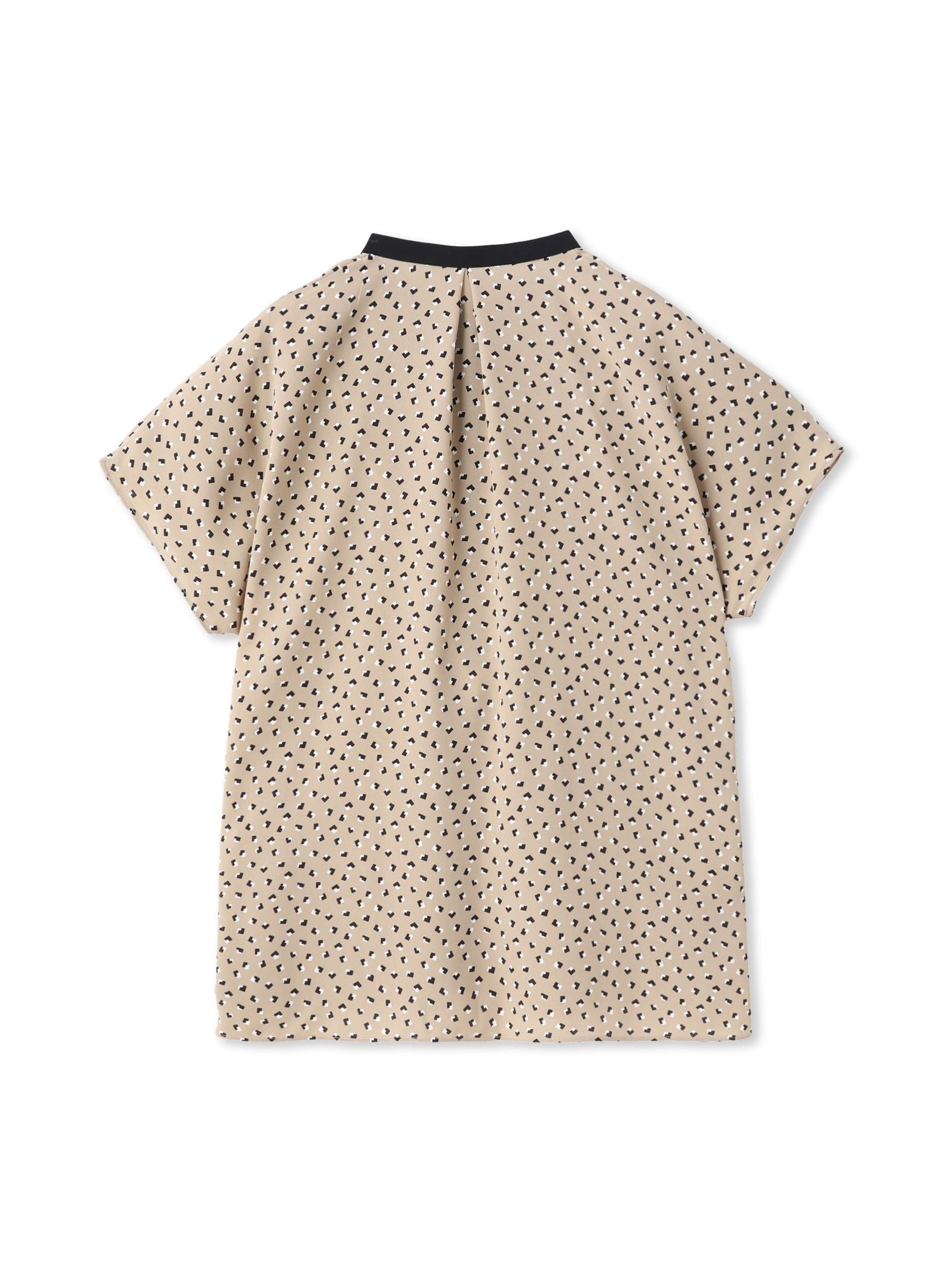 【WEB限定】プリントアムンゼンブラウス≪洗濯機で洗える/透けにくい≫