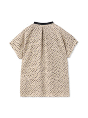 【WEB限定】プリントアムンゼンブラウス≪洗濯機で洗える/透けにくい≫