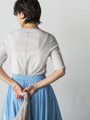 シアーテレココンパクトTシャツ≪洗濯機で洗える≫