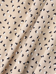 【WEB限定】プリントアムンゼンブラウス≪洗濯機で洗える/透けにくい≫