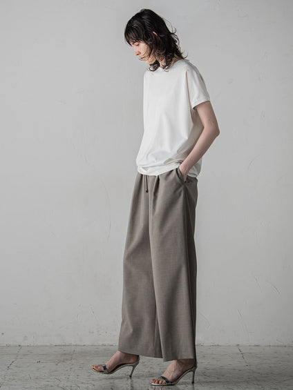 マシュマロポンチカットソー≪洗濯機で洗える≫