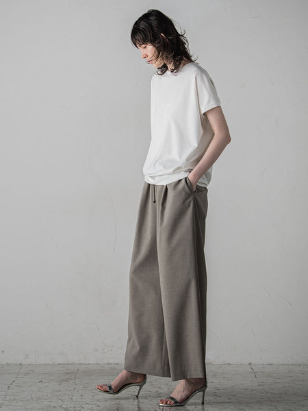 マシュマロポンチカットソー≪洗濯機で洗える≫