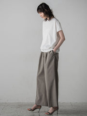 マシュマロポンチカットソー≪洗濯機で洗える≫