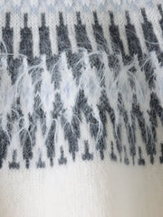 フェアアイル柄ニット