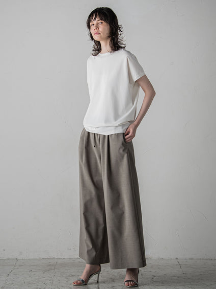 マシュマロポンチカットソー≪洗濯機で洗える≫