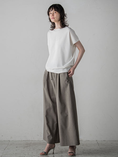 マシュマロポンチカットソー≪洗濯機で洗える≫