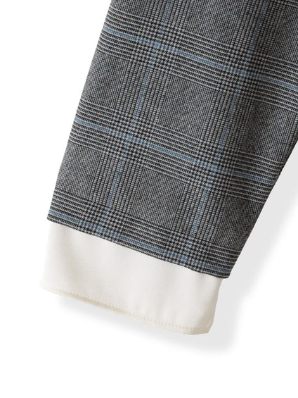 【大きいサイズ】ピクシエスタVネックブラウス