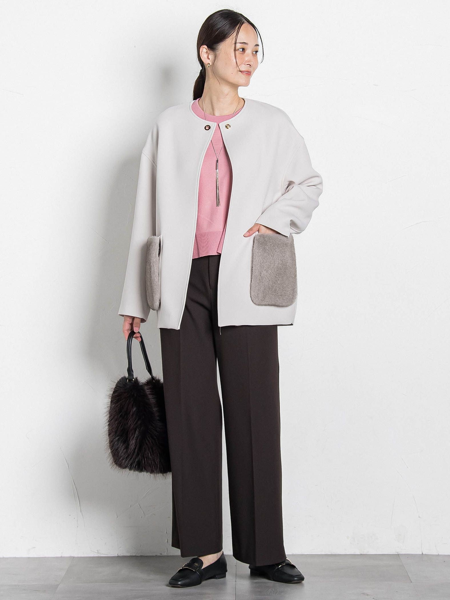 トリプルクロスファーポケットジャケット≪手洗い可能≫