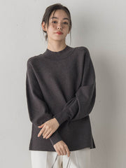 ウォッシャブルバナナスリーブニット≪手洗い可能≫