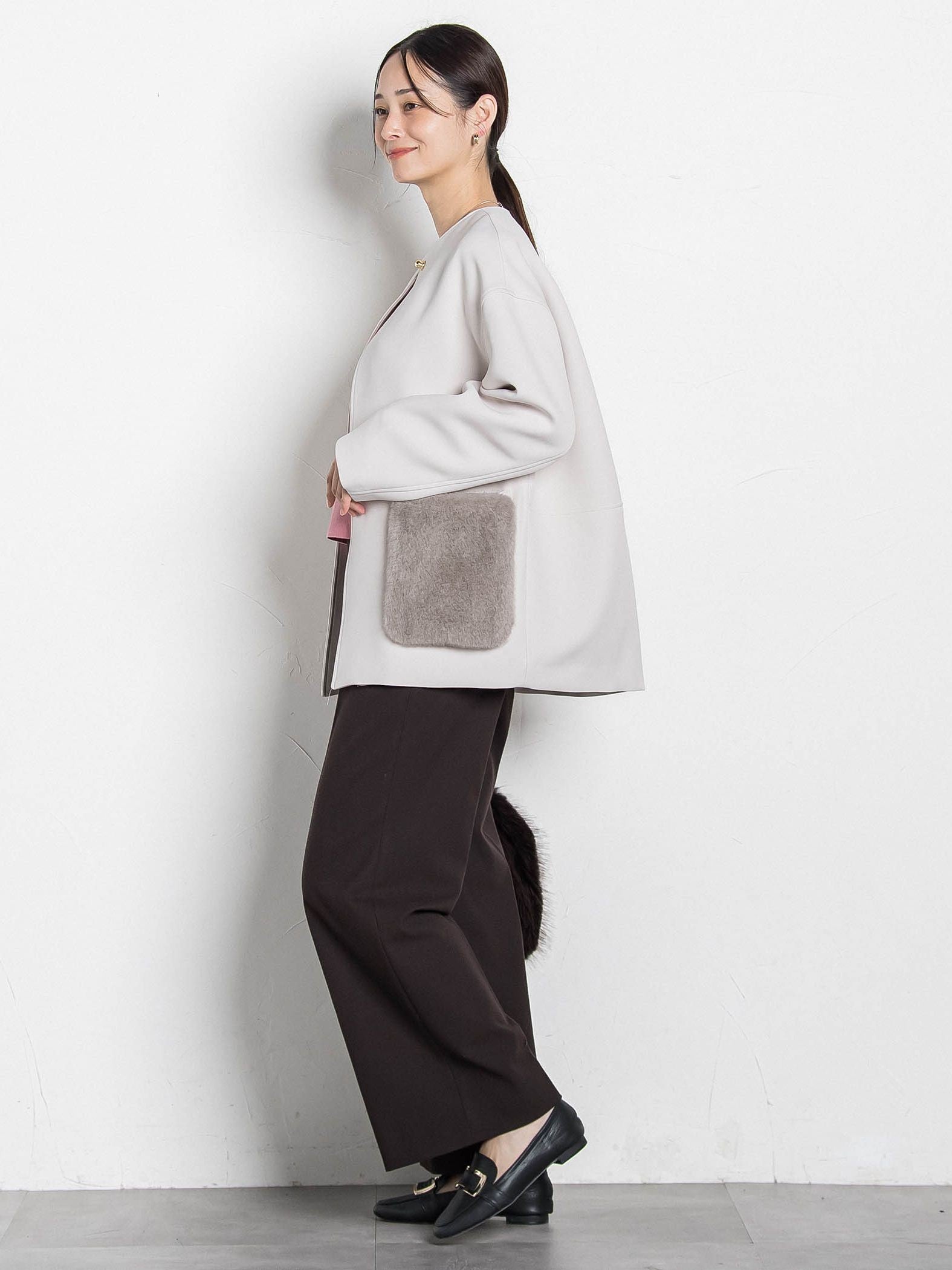 トリプルクロスファーポケットジャケット≪手洗い可能≫