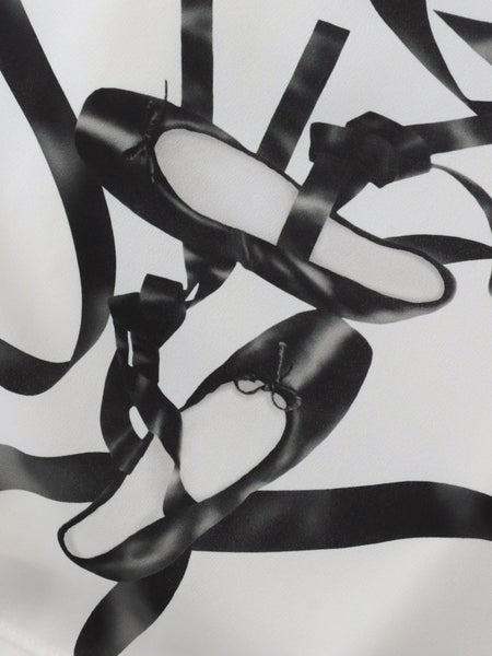 トゥシューズワンピース