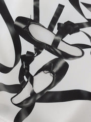 トゥシューズワンピース