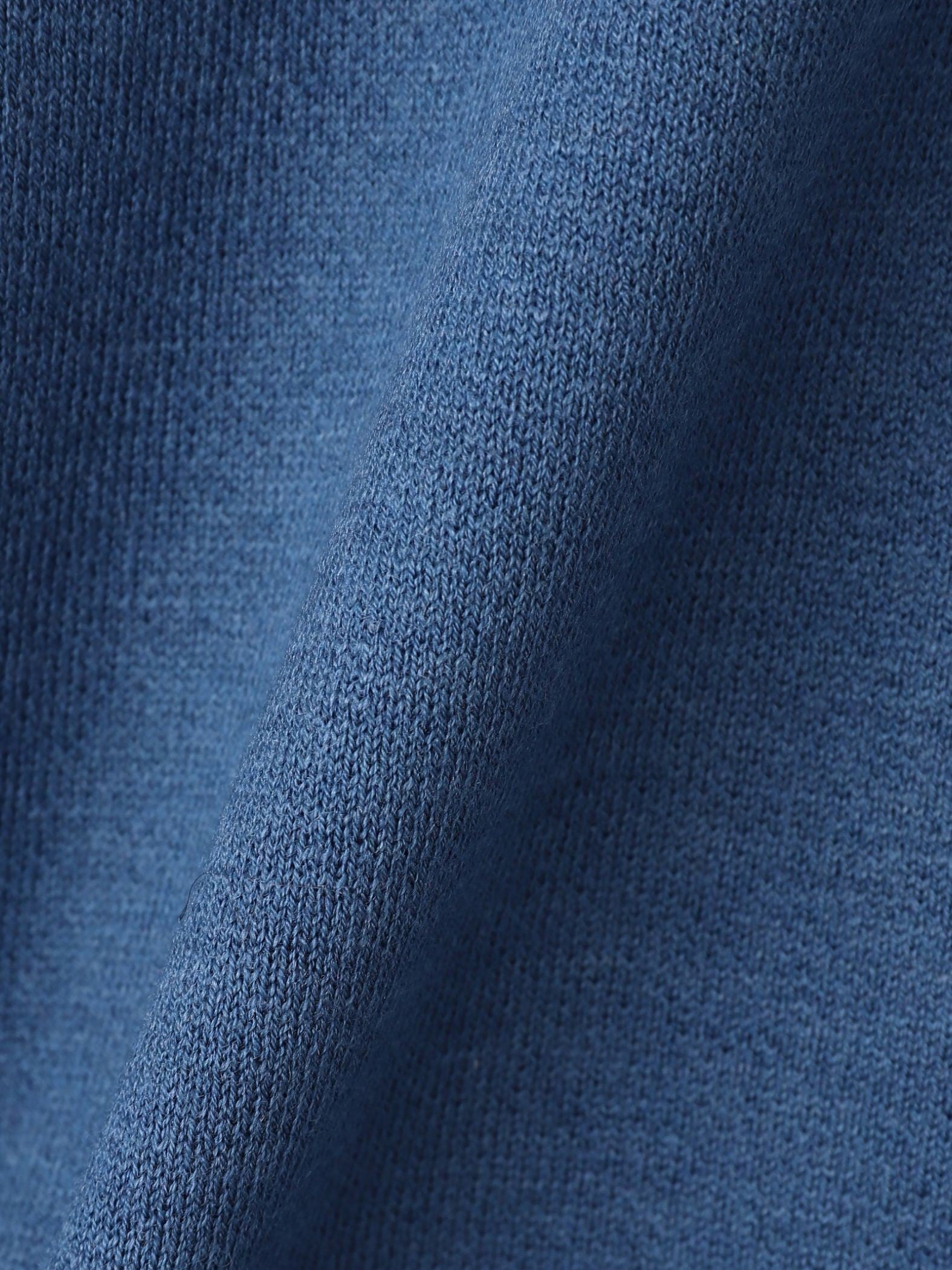 配色クルーネックニット≪洗える≫