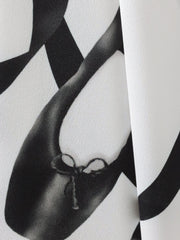 トゥシューズワンピース