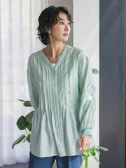 【WEB限定】シルキーローンブラウス